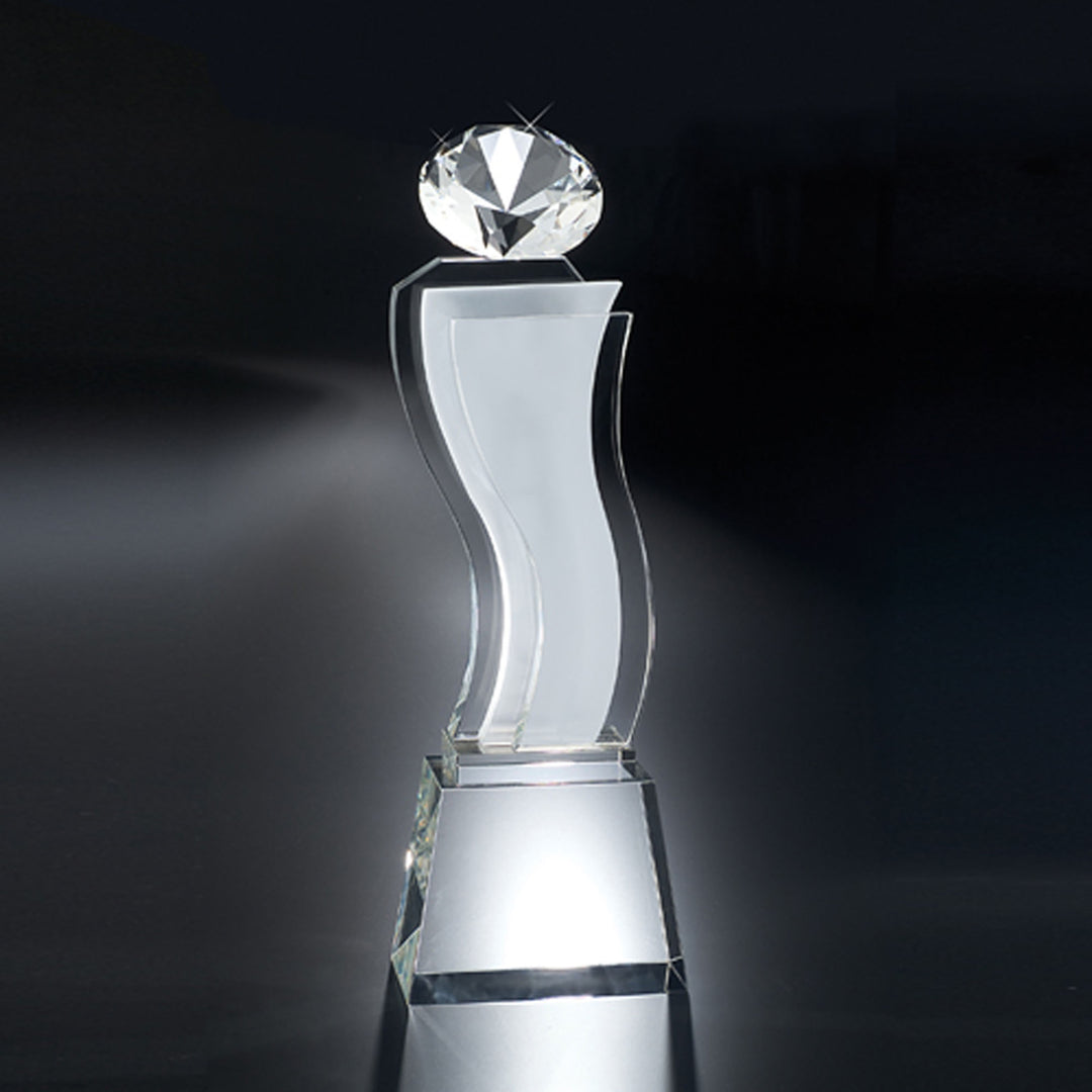Shop Diamond Crystal Award Black Diamond Award Designs Engraved