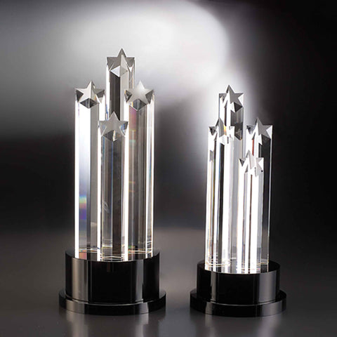 Crystal Elevate Star Award Engraved and Personalized