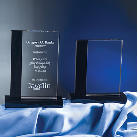 Crystal Nina Award Engraved and Personalized