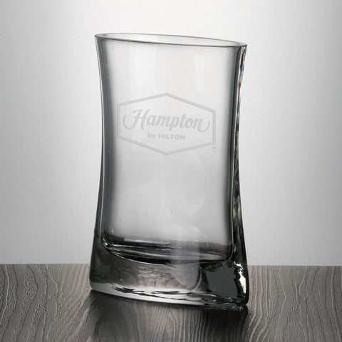 Crystal Passion Vase 5 3/4"W x 7 3/4"H Engraved and Personalized