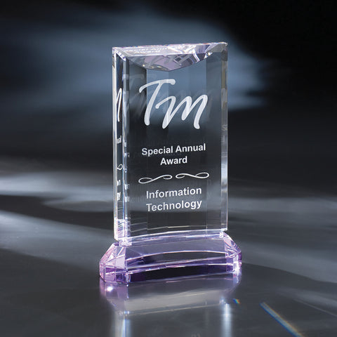 Crystal St. Germain Award by Nik Meller Custom Engraved Personalized