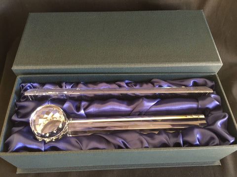 Crystal Gavel on Base  Custom Engraved and Personalized