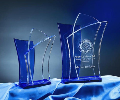 Crystal Alchemy Recognition Award by Nik Meller Custom Engraved Personalized