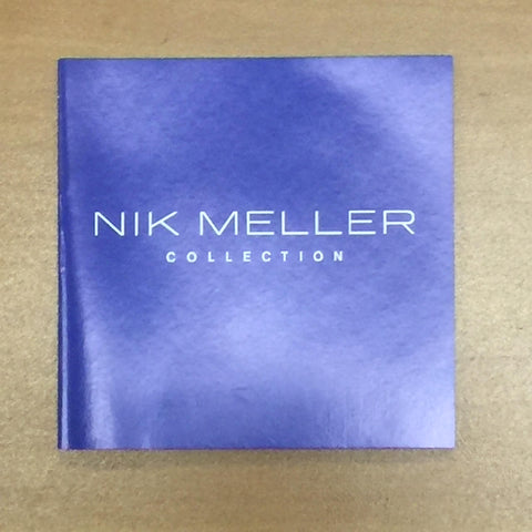 Blue Crystal Bold Award by Nik Meller Engraved and Personalized